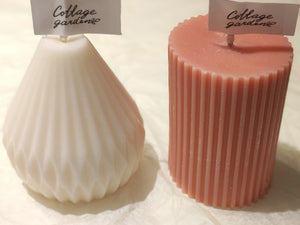 Minimalistiset soijavahakynttilät | Tyylikäs kynttiläsetti (2 kpl)