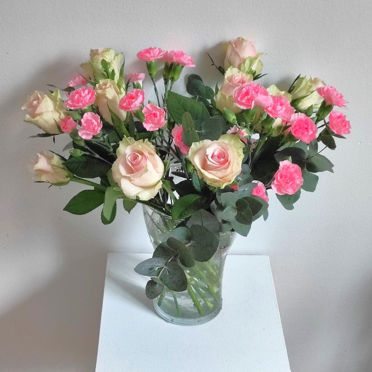 Delicate pink bouquet