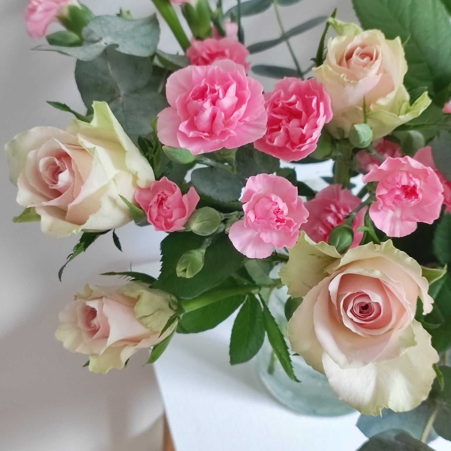 Delicate pink bouquet