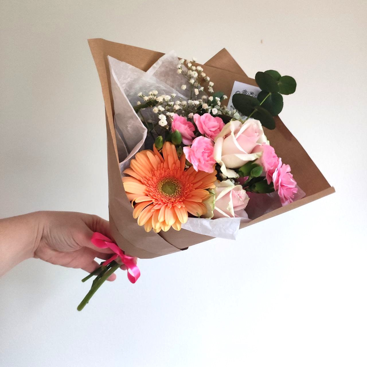 Delicate bouquets compliments. Order from 3 pieces